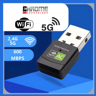 Adaptador Wifi Dual Band 2.4 / 5ghz 600mbps Wireless