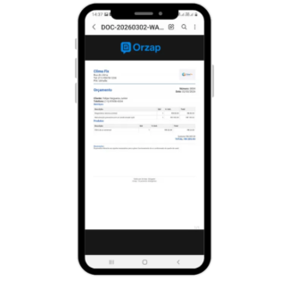 Orzap - Crie Orçamentos Profissionais em Minutos e Venda Mais!