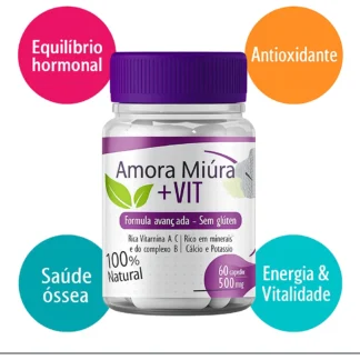Amora Miúra 60 Cápsulas Original- Envio Rápido
